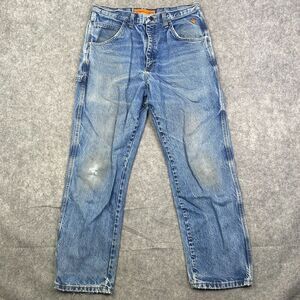 Wrangler Riggs FR CAT 2 2112 Fire Flame Resistant Jeans Grunge Carpenter 34x30